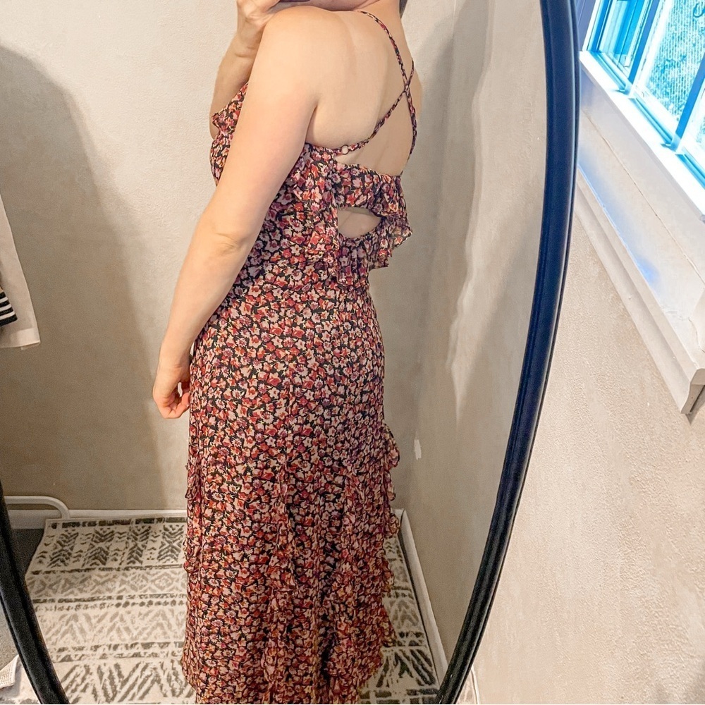 Likely Leanne Floral Chiffon Maxi Dress 4 - Picture 9 of 11